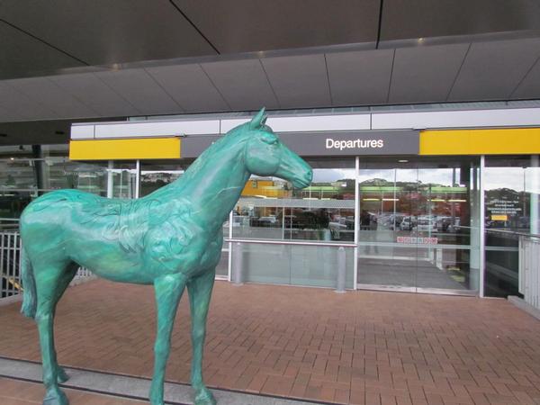 Vincent's horse is one of 18 involved in the Resene Fastest Art Exhibition, organised by the Auckland Racing Club in the build up to New Zealand's richest sporting event, Auckland Cup Week.